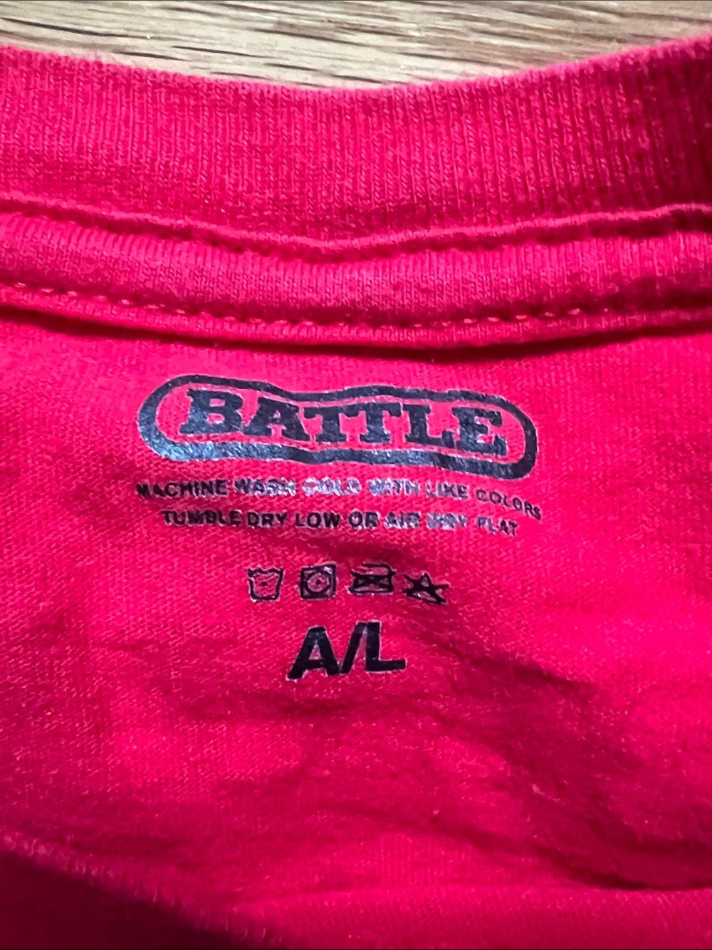 Battle Football Men’s - Navy and Red - Picture 3 of 3